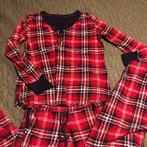 Plaid PJ Set